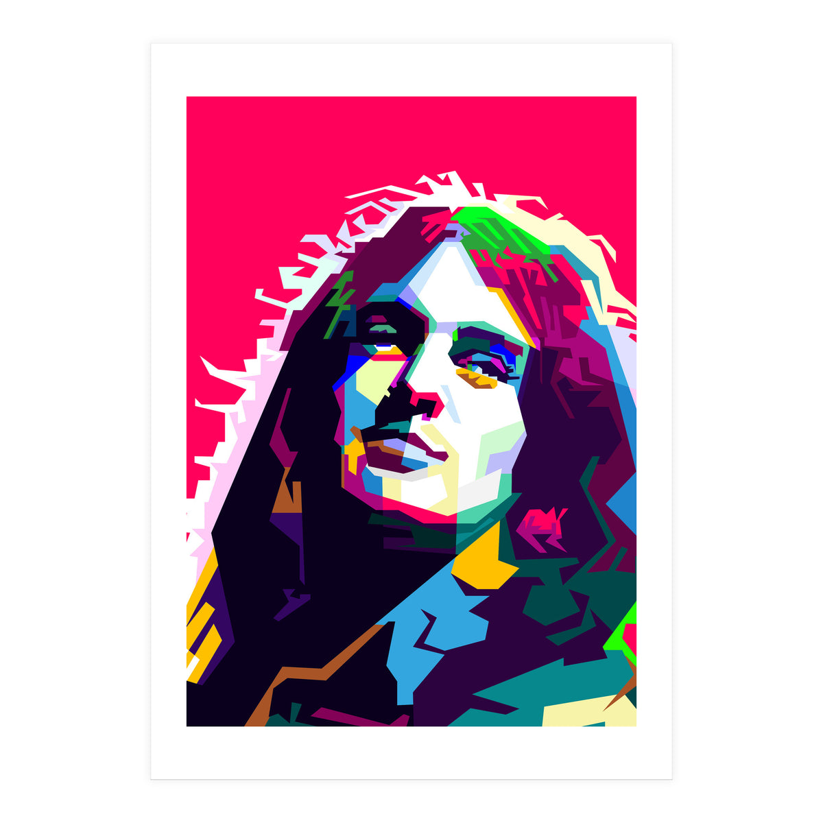 Ian Gillan Hard Rock Singer WPAP Trending Now (Print Only)