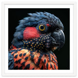 Close Up Portrait Of A Colorful Exotic Parrot thumbnail