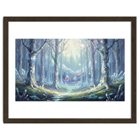 Crystal Forest: Ethereal Fantasy Landscape