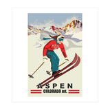 Aspen Ski Girl (Print Only) thumbnail