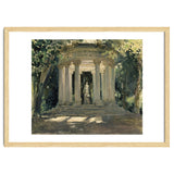 THE VILLA ADRIANA OF TIVOLI (ROME) - 1926 - OIL ON CANVAS - 0.60 X 0.70 M. thumbnail