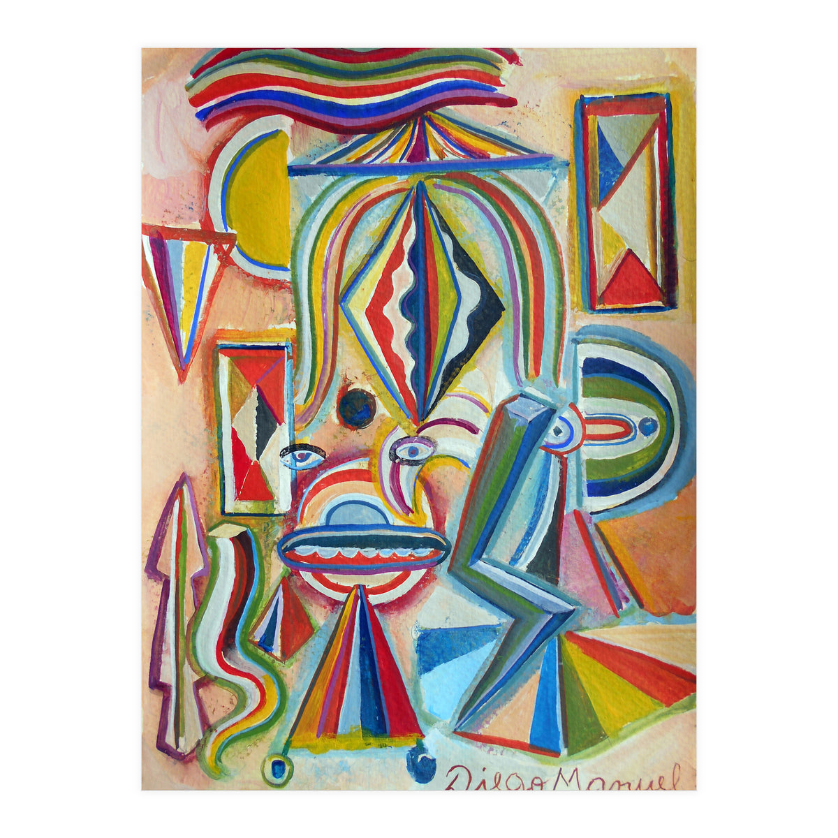 Abstracto Pop 2024 3 (Print Only)