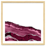 Burgundy & Silver Agate Texture 10 thumbnail