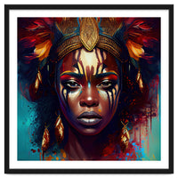 Powerful African Warrior Woman #3