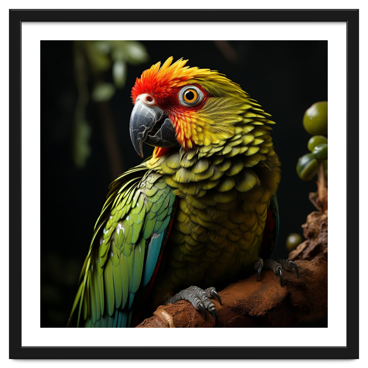 Vibrant Macaw Parrot