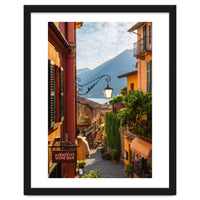 The famous street of Bellagio
