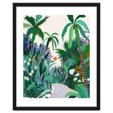 The Urban Jungle Route, Botanical Tropical Nature Plants, Forest Bohemian Eclectic Trees, Exotic Garden Palm Travel Boho thumbnail