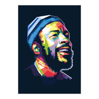 Marvin Gaye WPAP (Print Only)