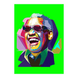 Ray Charles Jazz Singer Pop Art Illustration (Print Only) thumbnail