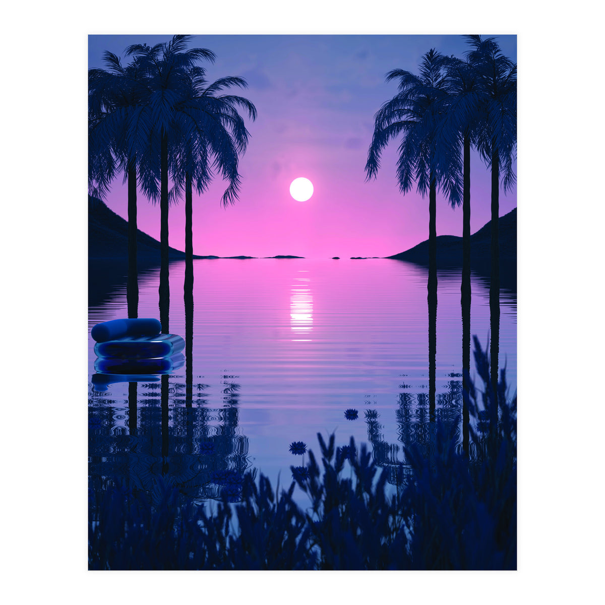 Lost In A Sunset (Print Only)