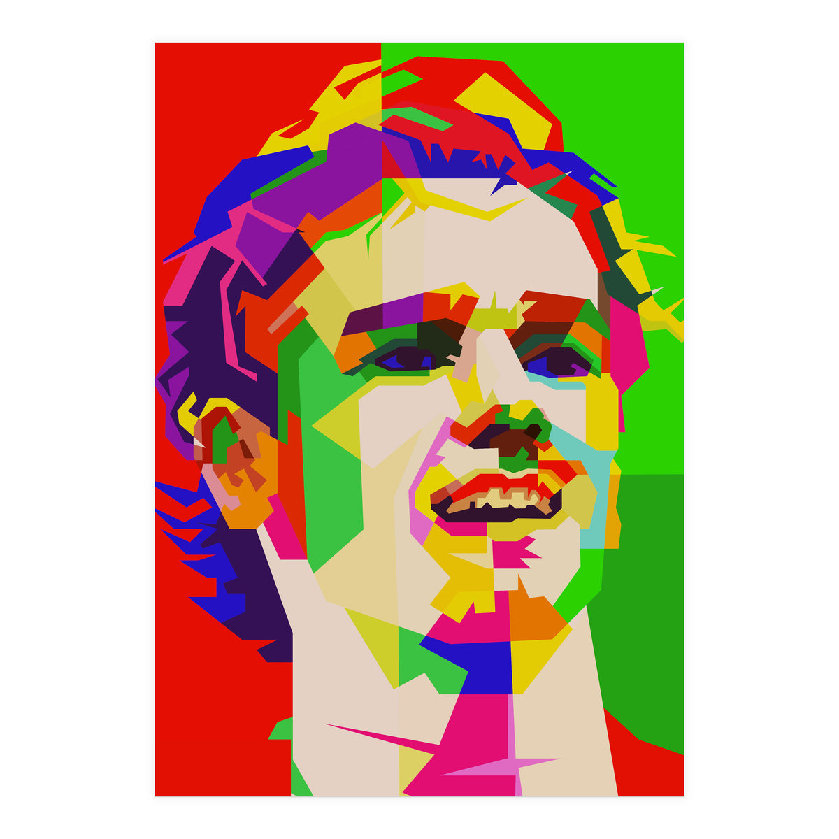 Anthoine Griezman Super Soccer Pop Art WPAP (Print Only)