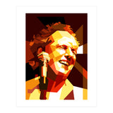 Lee Ritenour Jazz Guitarist Retro Portrait (Print Only) thumbnail
