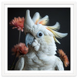 Beautiful Cockatoo Parrot With Yellow Crest thumbnail