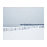 Pier in the winter seascape (Print Only) thumbnail