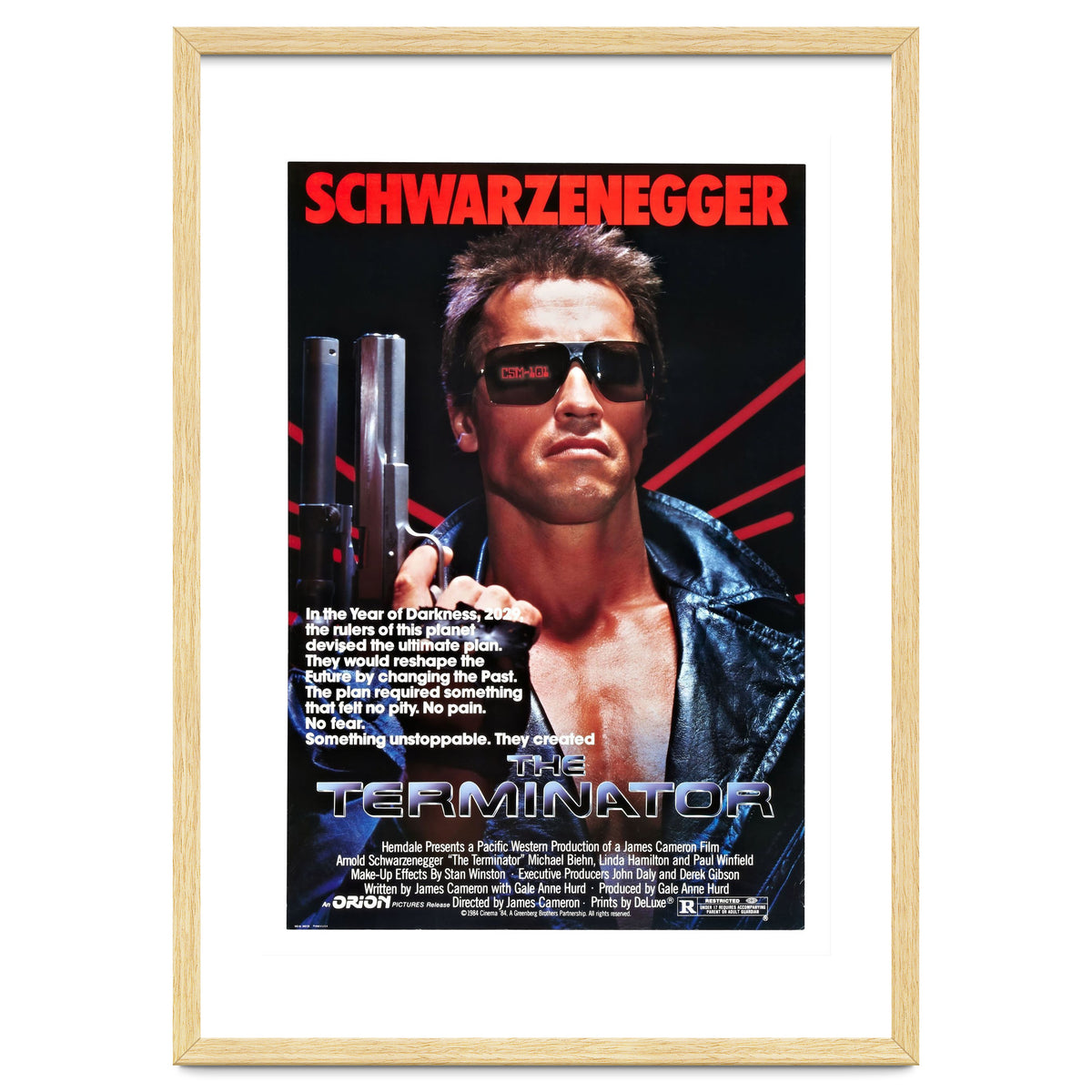 THE TERMINATOR (1984), directed by JAMES CAMERON.