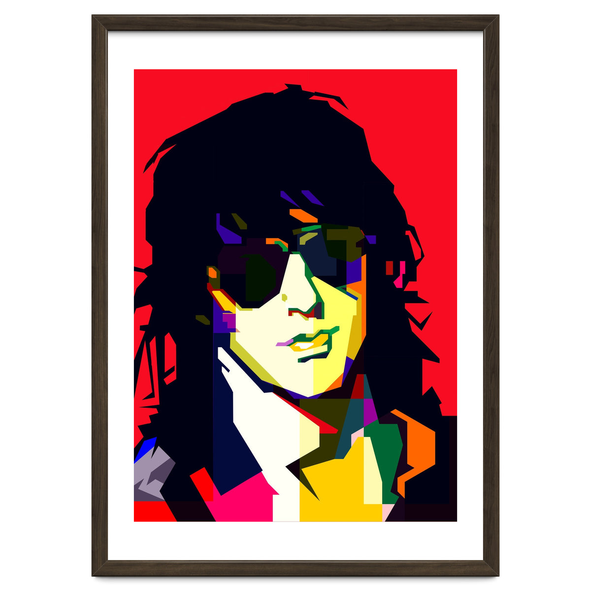 Izzy Stradlin Guitarist Pop Art WPAP