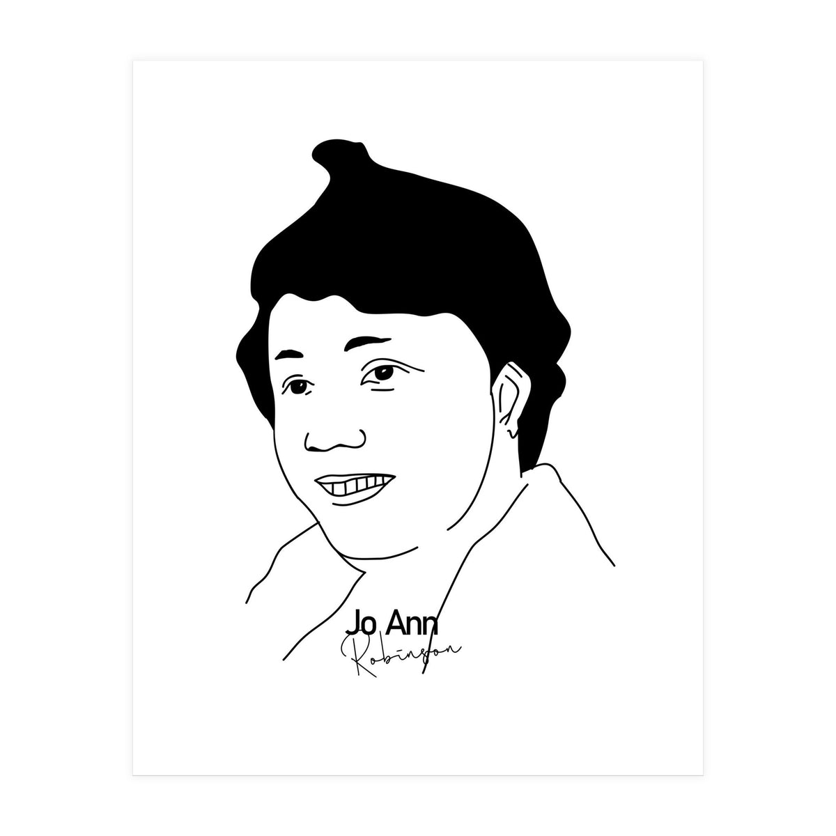 Jo Ann Robinson Civil Rights Movement (Print Only)