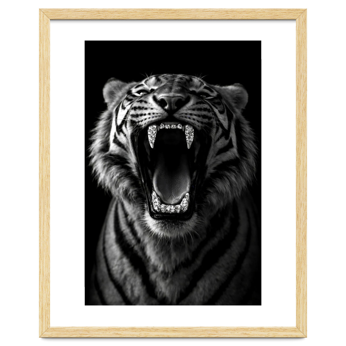 Roaring Tiger portrait