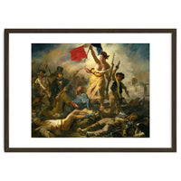 Eugène Delacroix / 'Liberty Leading the People', 1830, Oil on canvas, 260 x 325 cm. Eugne Delacroix.