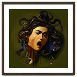 Caravaggio – Medusa | Baroque Mythological Painting Head of Medusa thumbnail