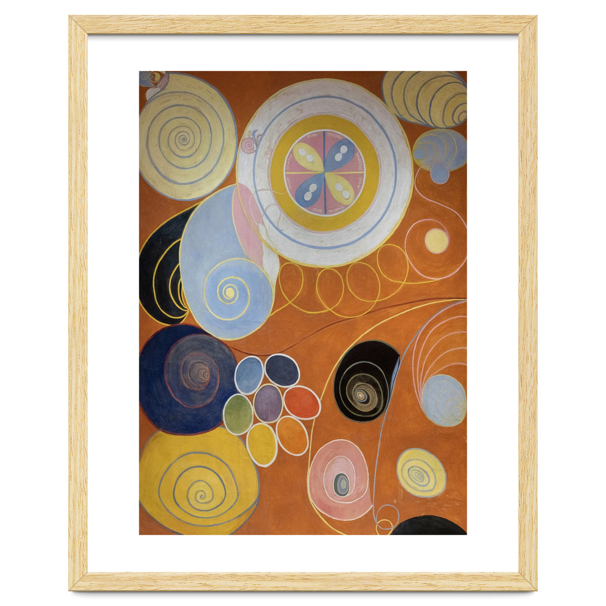 Hilma af Klint - The Ten Largest No 3 Youth Abstract Spiritual Art