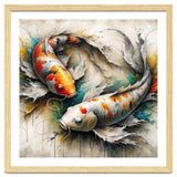Watercolor Koi Fish Pair thumbnail