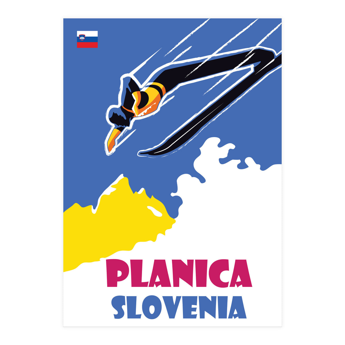 Planica, Slovenia, Ski Jump (Print Only)