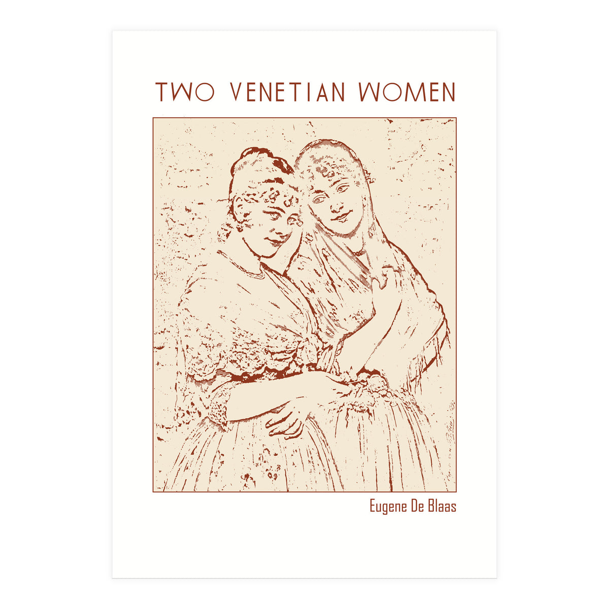 Two Venetian Women   (Print Only)