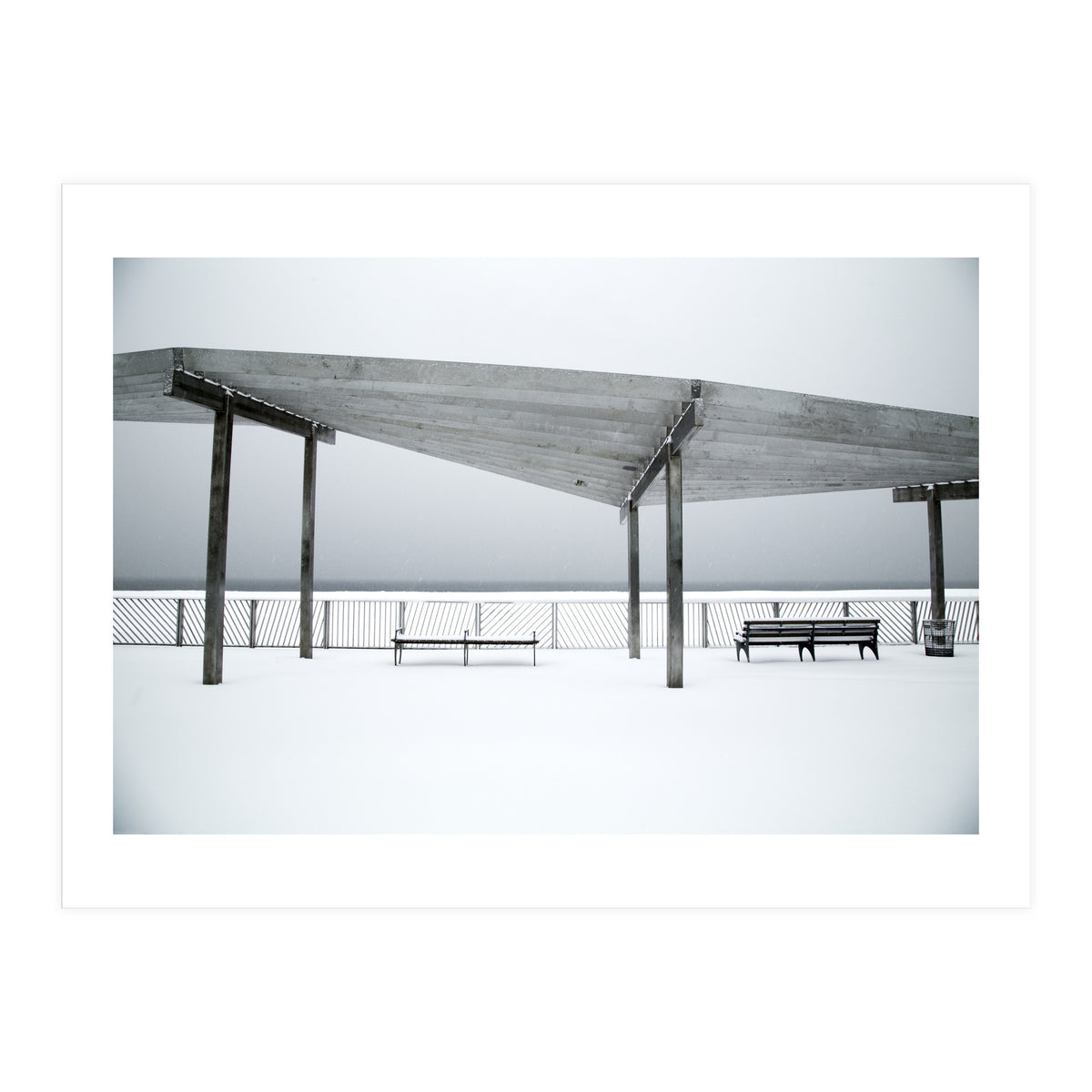 Rest point - Winter seascape (Print Only)