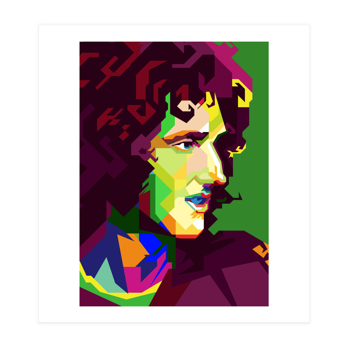 Brian Harold May Pop Art WPAP (Print Only)