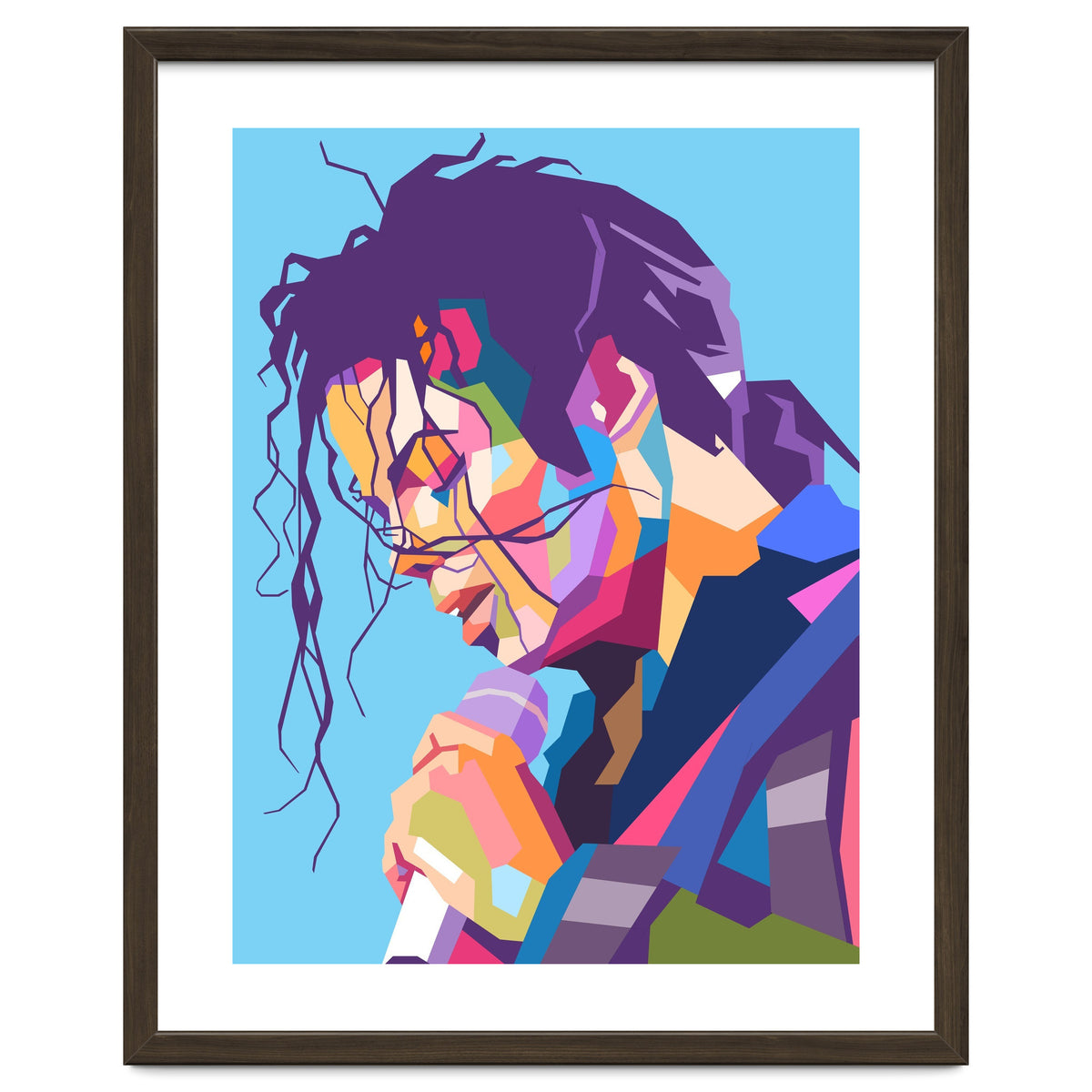 Michael Jackson pop art portrait