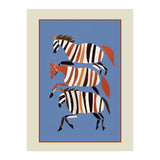 Striped Running Horses (Print Only) thumbnail