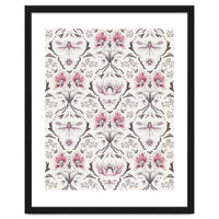 Bohemian Garden Pink Pattern