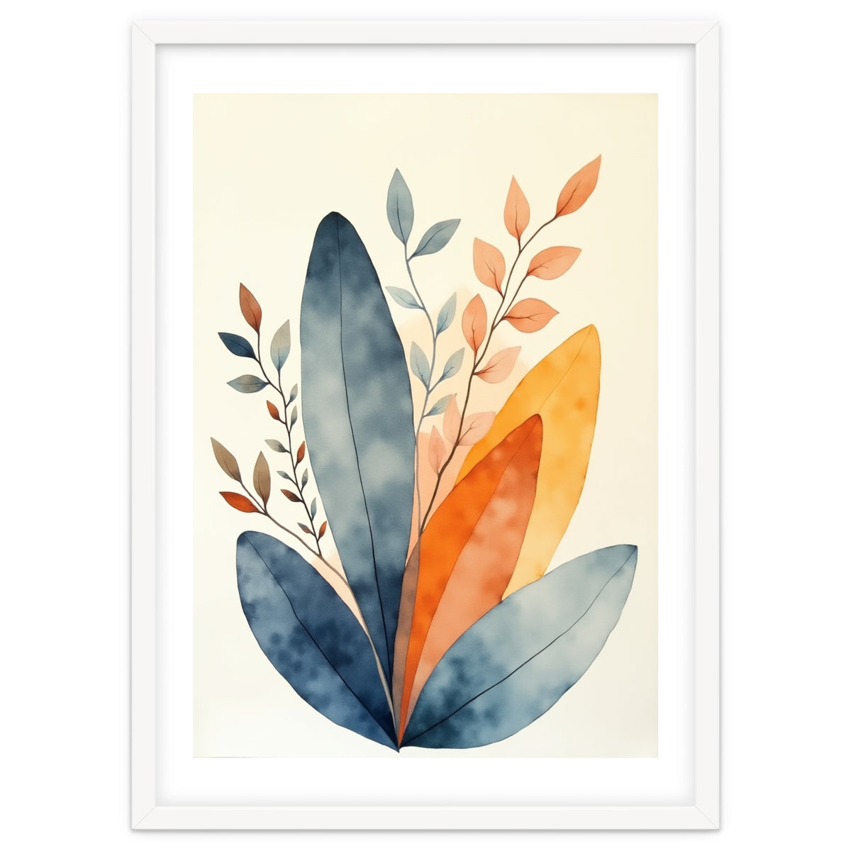 Modern Contemporary Art Flower