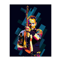 Bruce Springsteen Style WPAP (Print Only)