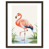 Flamingo Watercolor Illustration thumbnail