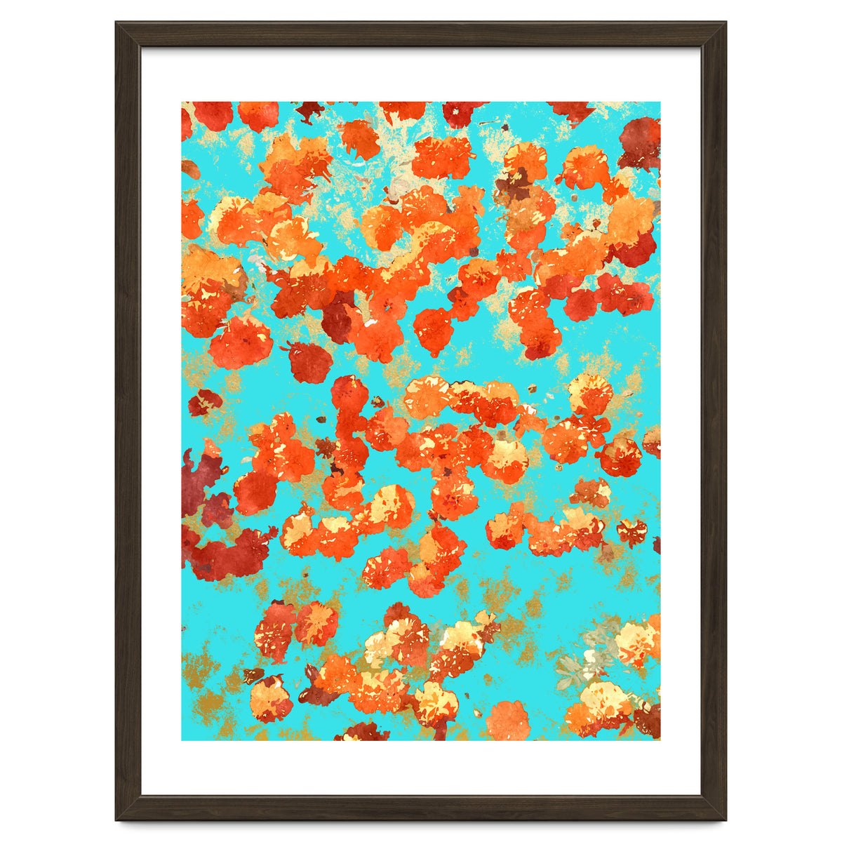 Teal Decor #society6
