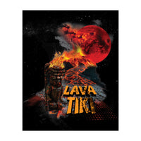 Volcano Lava Tiki (Print Only)