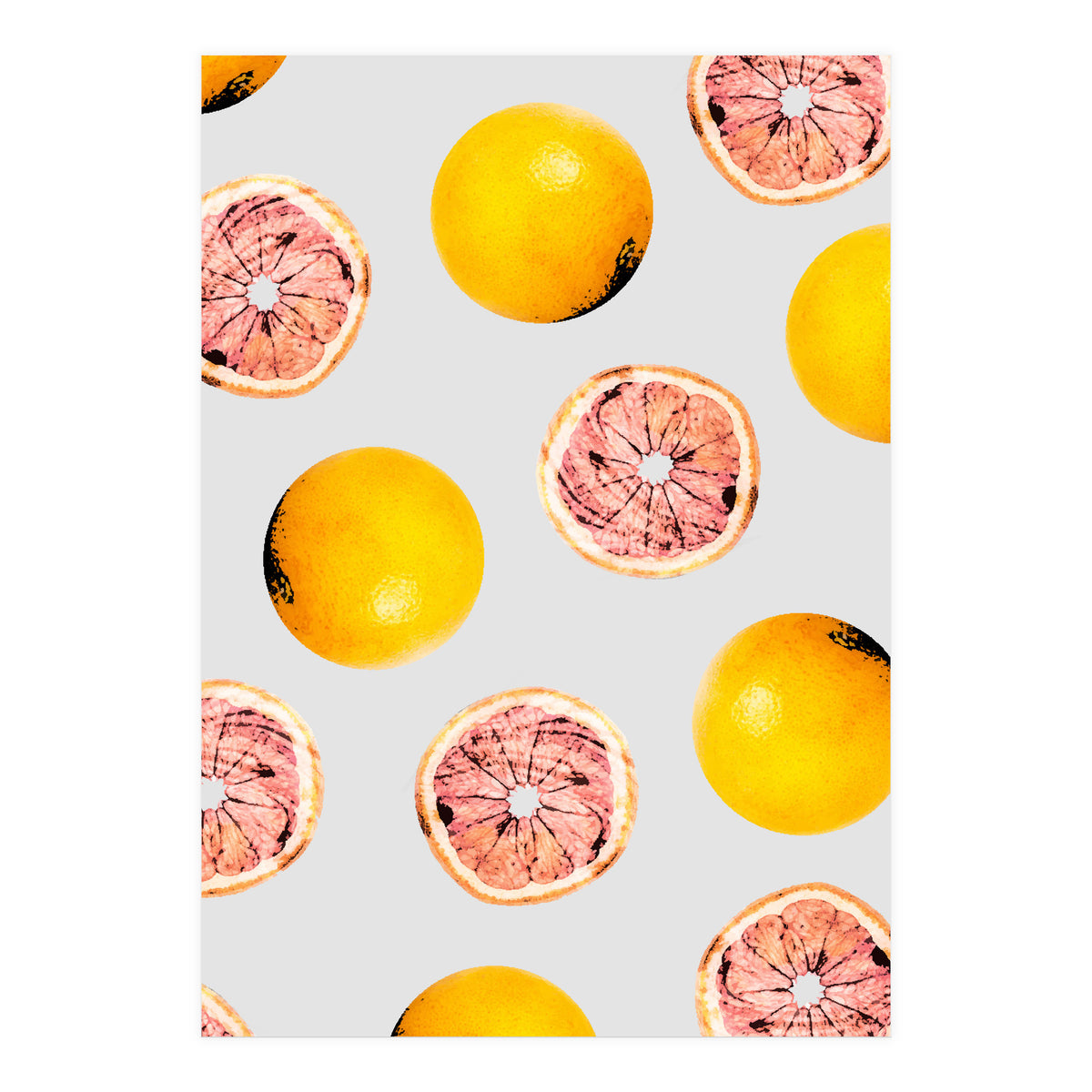 Grapefruit Pattern (Print Only)