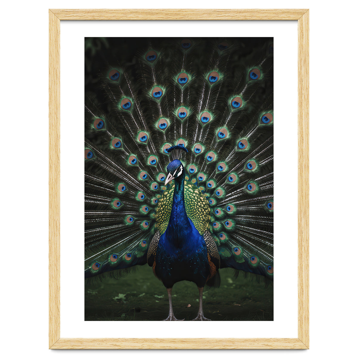 Peacock Portrait Photography