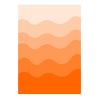Orange gradient design (Print Only)