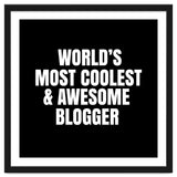 World's most coolest and awesome blogger thumbnail