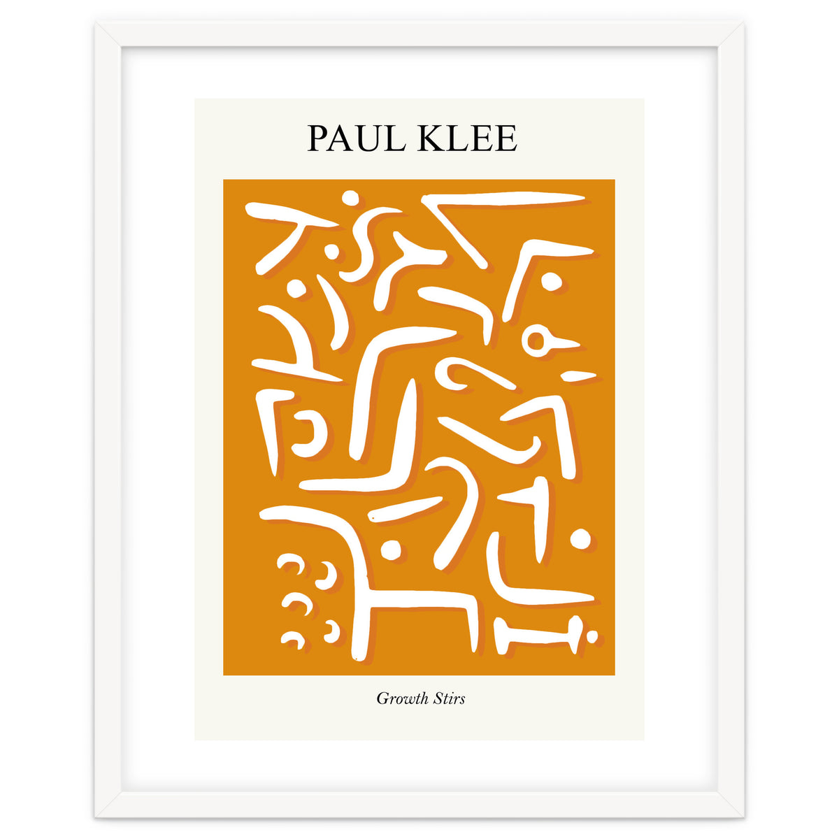 Growth Stirs  Inspired by Paul Klee