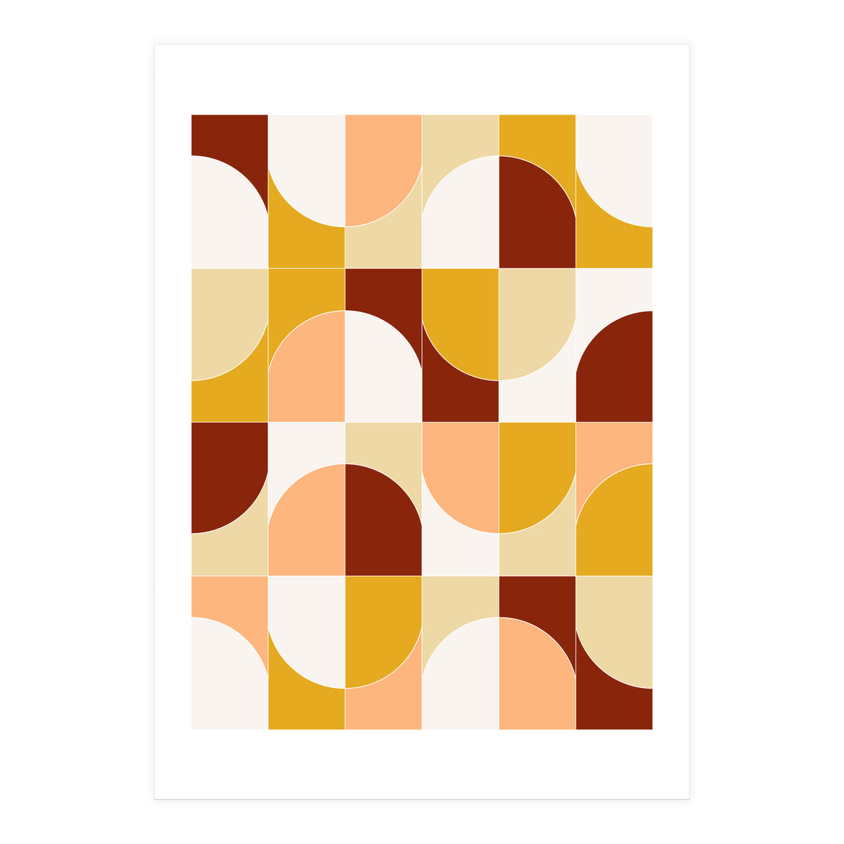 Bold Geo Tiles 03 (Print Only)