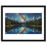 Midnight Mountain Reflection thumbnail