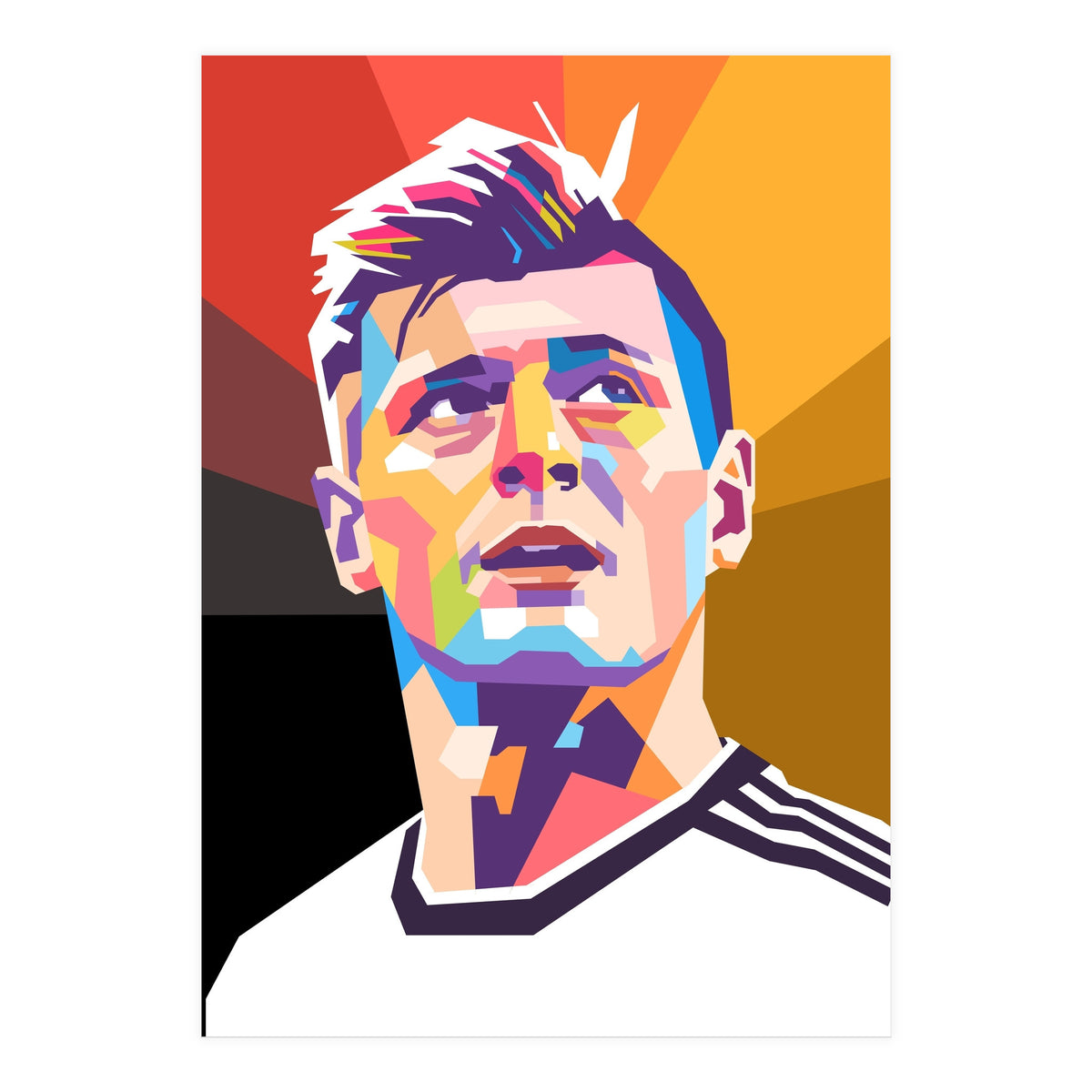 Toni Kroos art (Print Only)