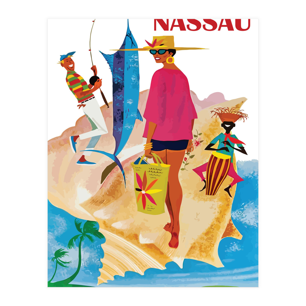 Nassau, Bahamas (Print Only)