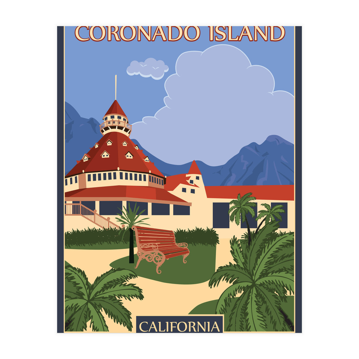 Coronado Island, California (Print Only)