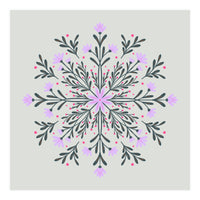 Spring Flowers Mandala (Print Only)