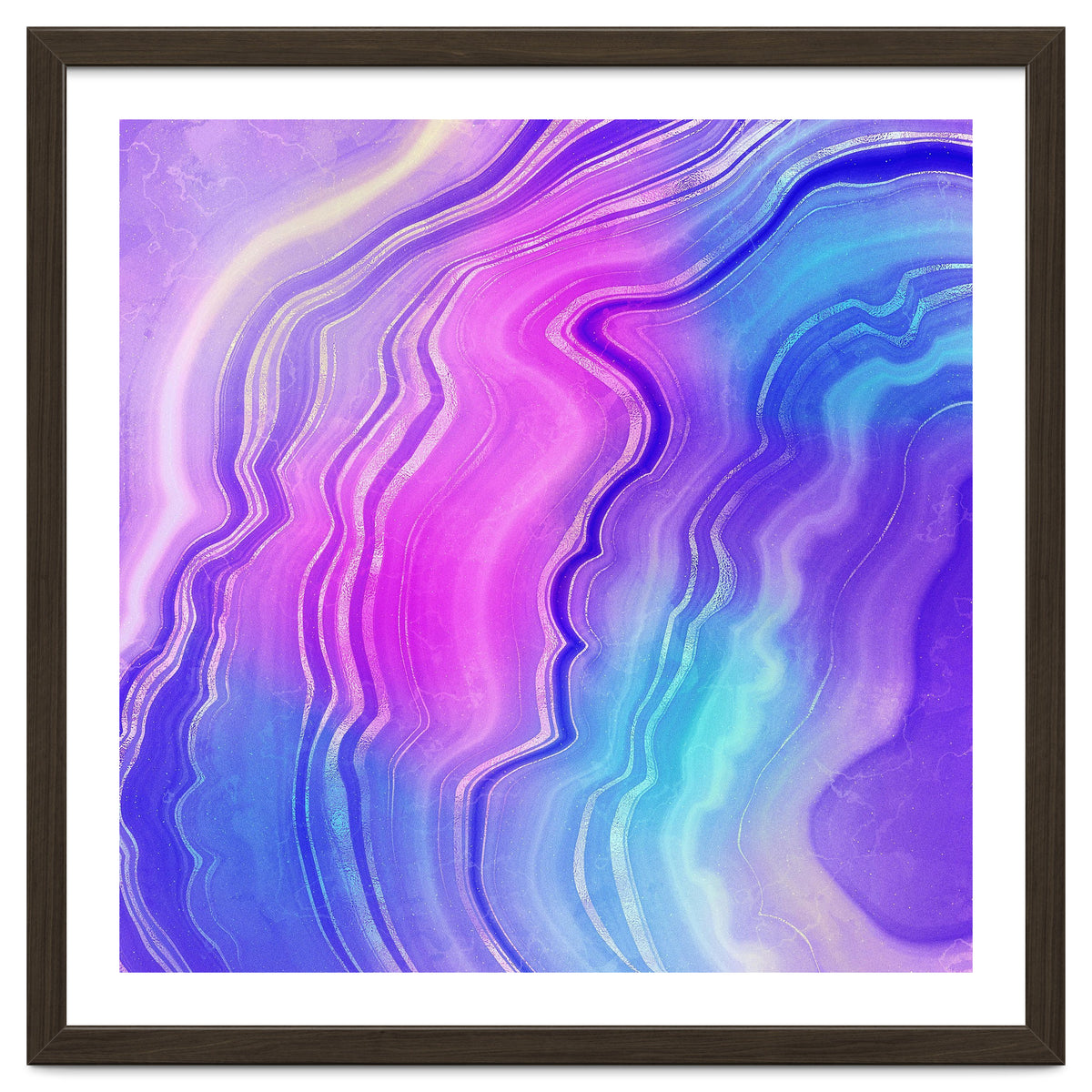 Neon Agate Texture 09